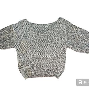 Vintage Dolman Short Sleeved Knit Women's Sweater Size Medium